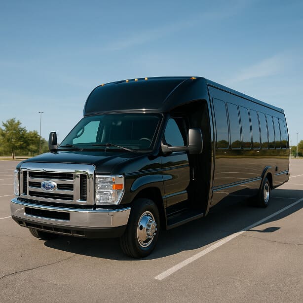 Charter Bus Rental Lewisville 18 Passenger Minibus