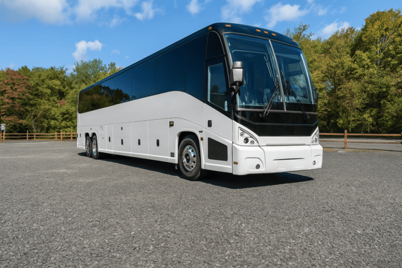 Charter Bus Rental Lewisville 56 Passenger Charter Bus