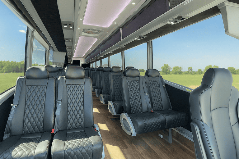 coach bus in Lewisville